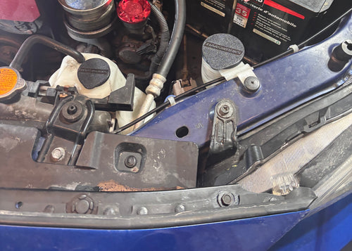 Subaru Engine Bay Dress Up (Washer & Coolant Overflow Caps)